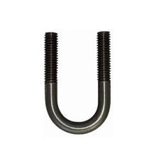 1/2 Inch*100mm B7 A36 Black without Thread Carbon Steel Customized High Tensile  Stainless Steel Grade 8.8 10.9 U Bolt